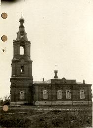 Гребнево - Никольский храм (фото до 1964г)