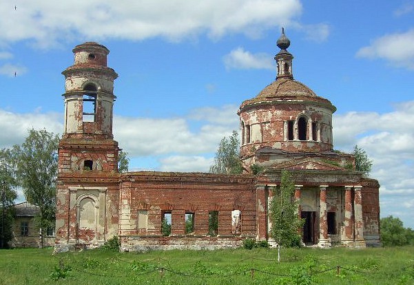 Храм в Курбатово 2010г.