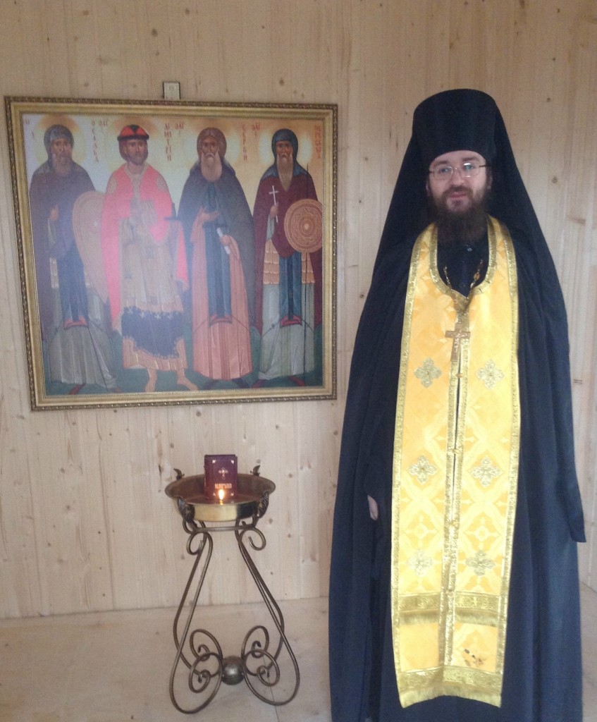 После молебна 10 ноября 2014года о.Павел(Удовенко)