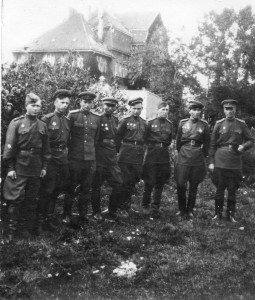 Сергей Павлович 1945г. Кёнигсберг (4-ый справа)